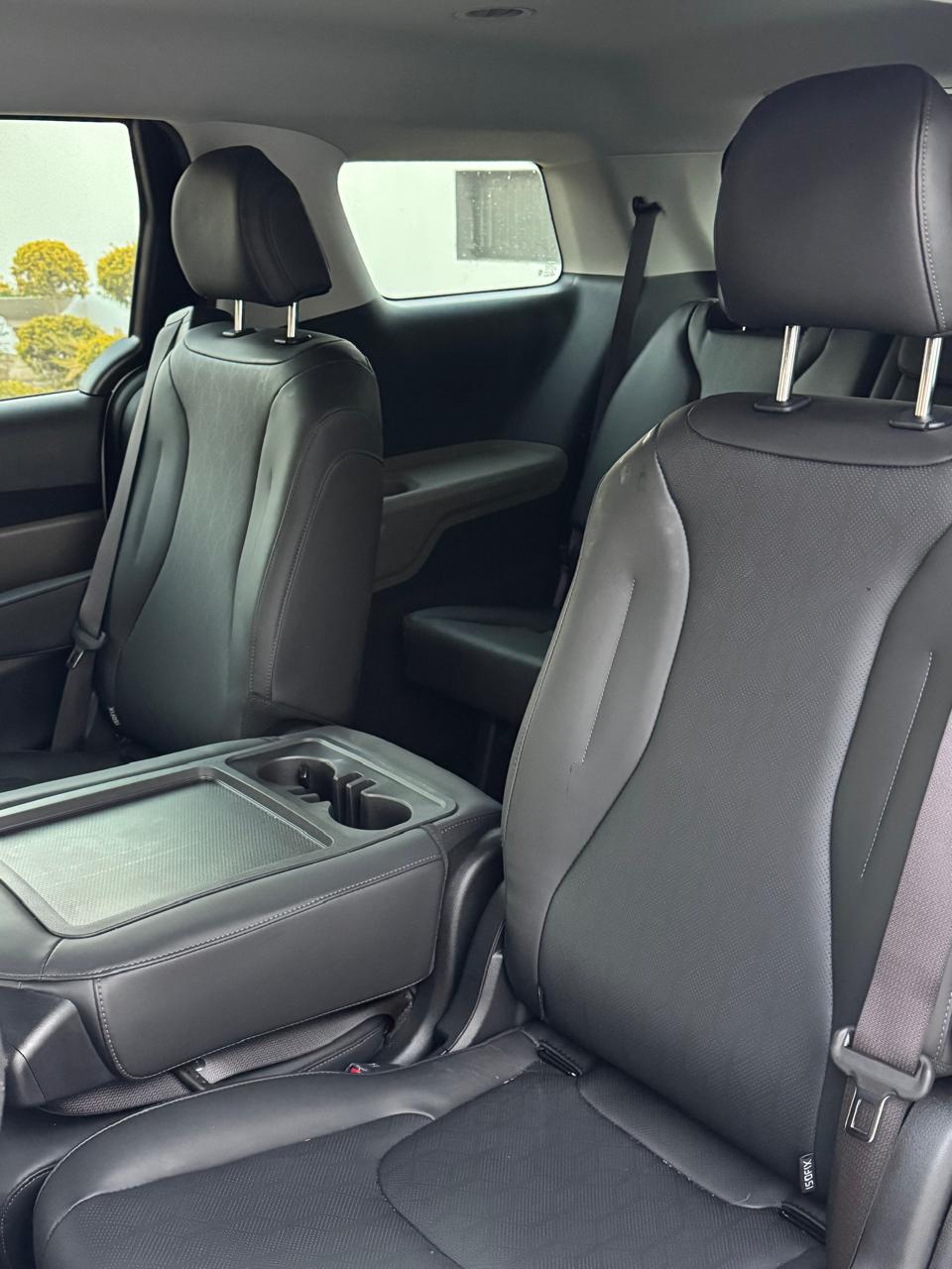 Kia Carnival rear seating